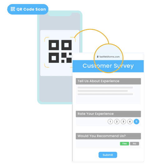 Open Web Forms From a QR Code
