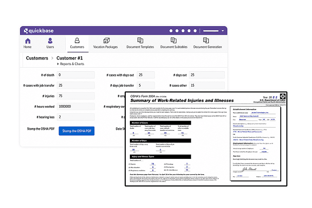 Embed Quickbase data directly to your PDF documents