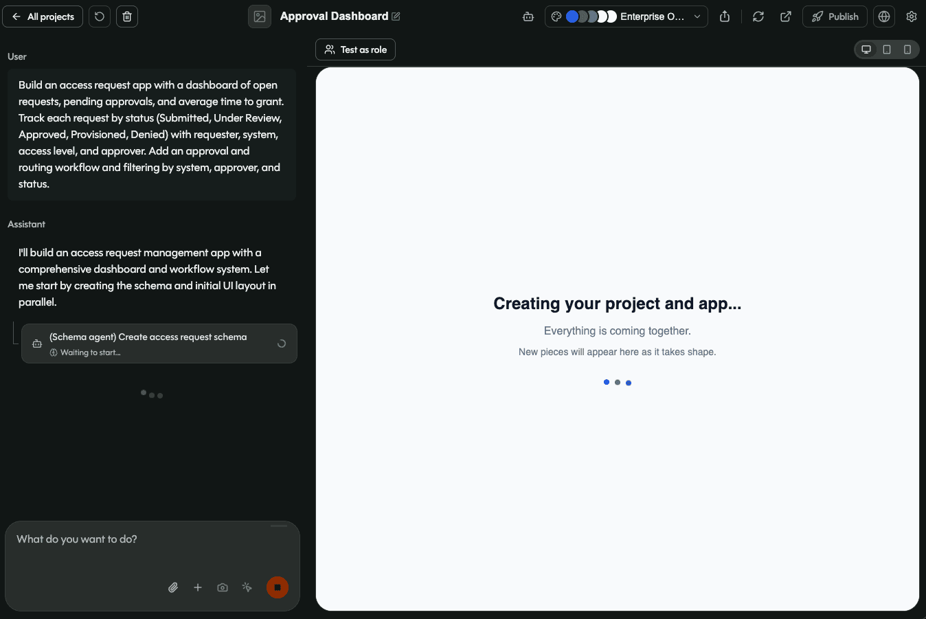 Build a custom approval workflow app that shows where every request stands